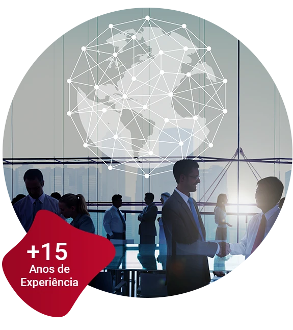 Equipe e presença global da Advento — mais de 15 anos de experiência
